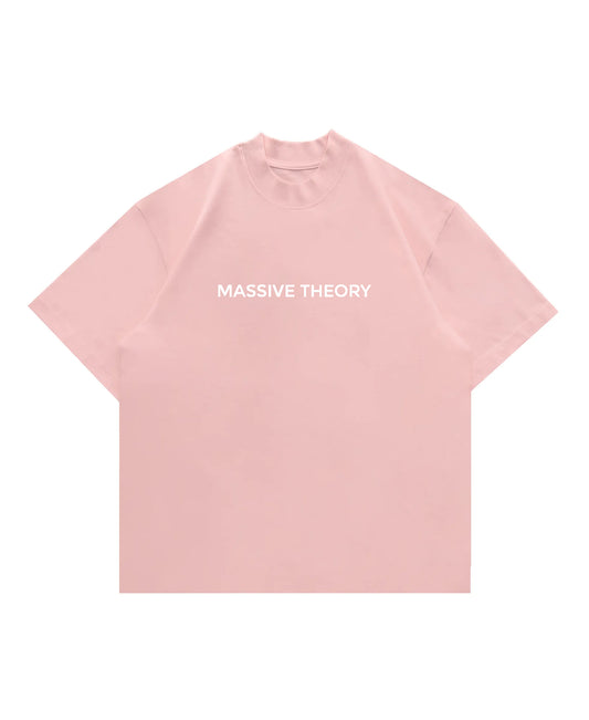 Basic - Pink Color - Boxy Tee