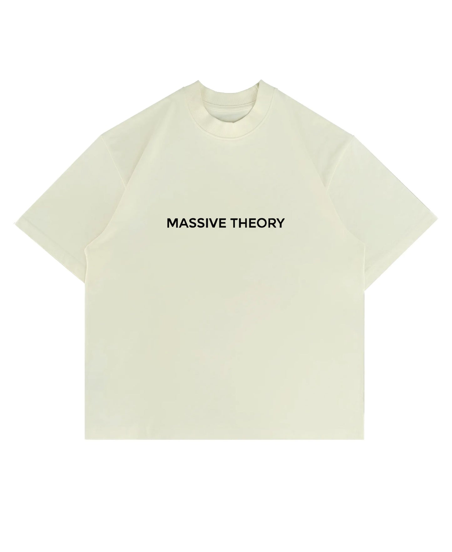 Evolve - Cream Color - Boxy Tee